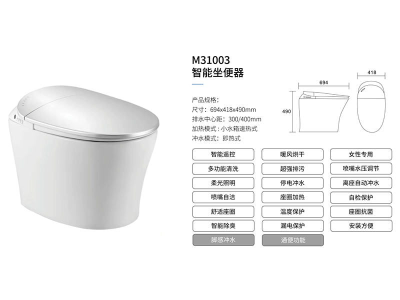 智能坐便器M31003